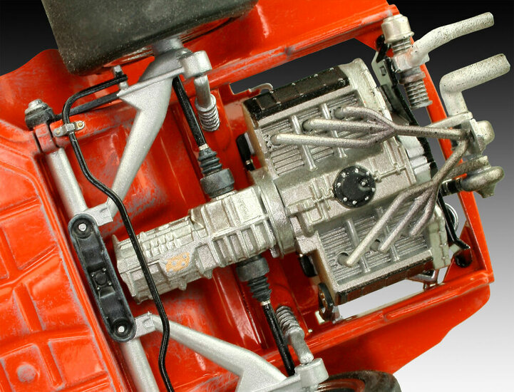 Revell 5669 Geschenkset J&auml;germeister Motor Sport 50th Annivers Bouwpakket Schaal 1:24