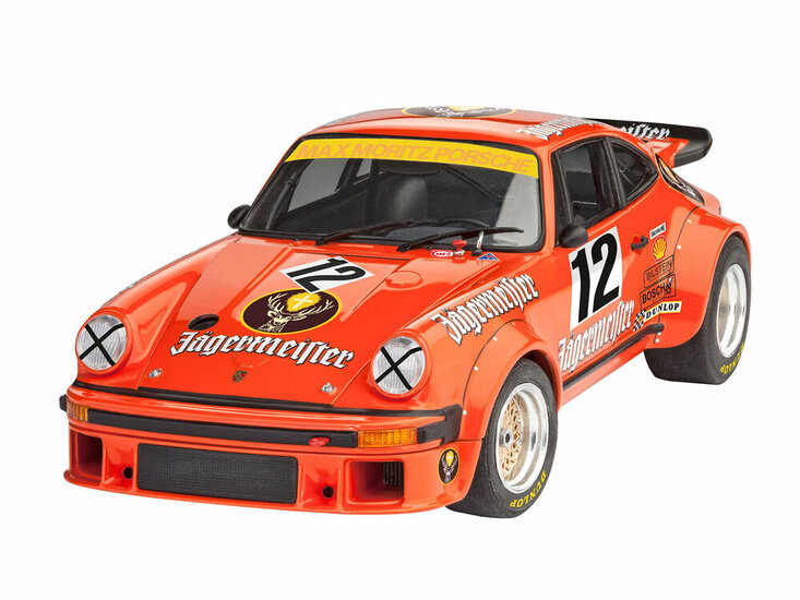 Revell 5669 Geschenkset J&auml;germeister Motor Sport 50th Annivers Bouwpakket Schaal 1:24