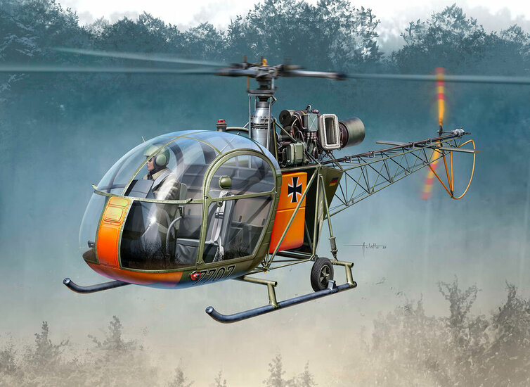 Revell 63804 Model Set Alouette II Bouwpakket Schaal 1:32