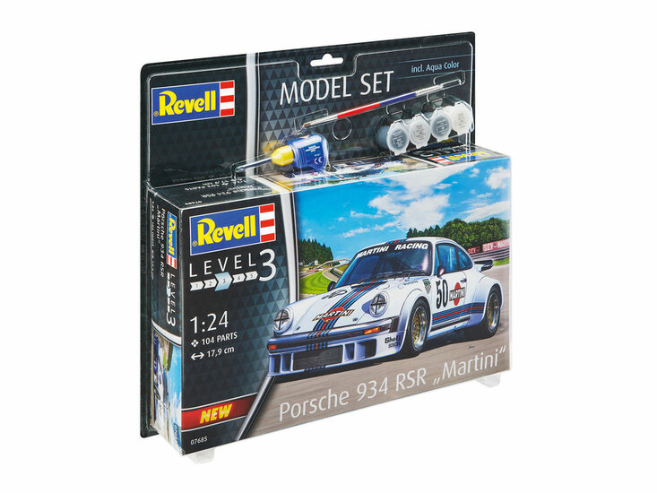 Revell 67685 Model Set Porsche 934 RSR&quot;Martin Bouwpakket Schaal 1:24