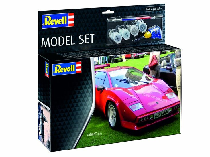 Revell 67730 Model Set Lamborghini Countach LP500S Bouwpakket Schaal 1:24
