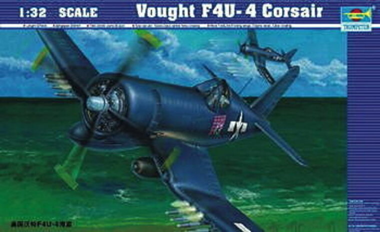 Trumpeter 02222 Vought F4U-4 Corsair Bouwpakket Schaal 1:32
