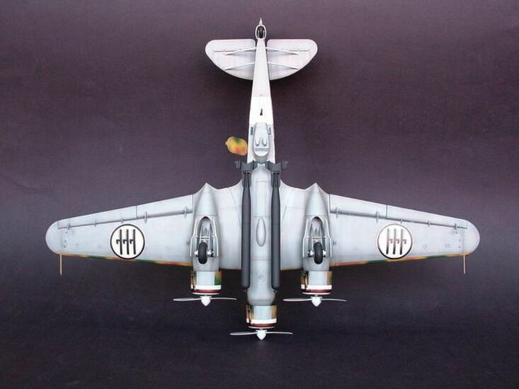 Trumpeter 02817 Savoia Marchetti SM-79 II Sparviero Bouwpakket Schaal 1:48