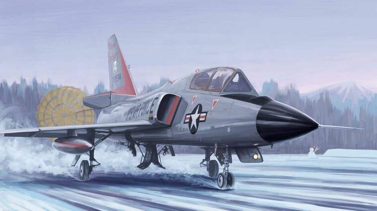 Trumpeter 02892 US F-106B Delta Dart Bouwpakket Schaal 1:48