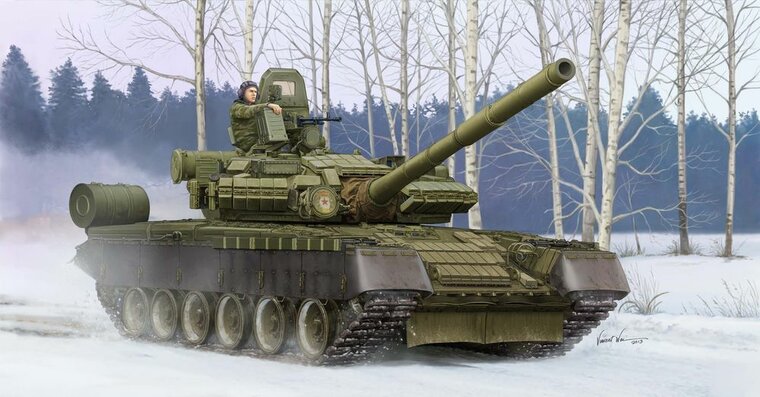 Trumpeter 05566 Russian T-80BV MBT Modellbausatz Ma&szlig;stab 1:35