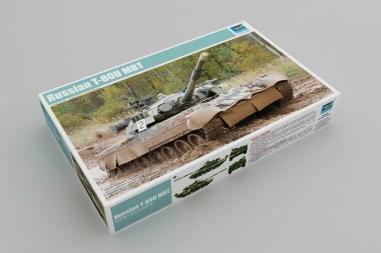 Trumpeter 09525 Russian T-80U MBT Bouwpakket Schaal 1:35