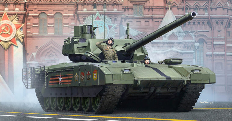 Trumpeter 09528 Russian T-14 Armata MBT Bouwpakket Schaal 1:35