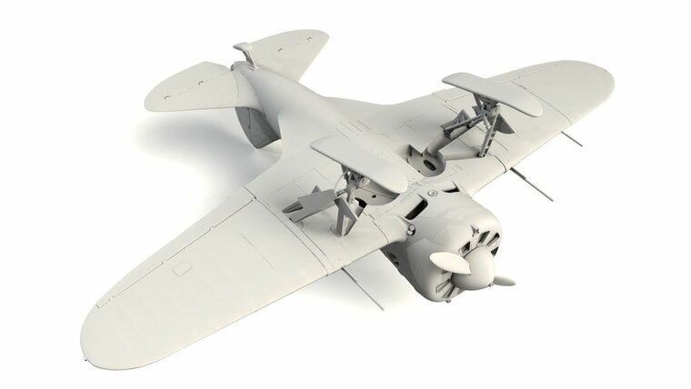 ICM 32005 I-16 type 17, WWII Soviet Fighter Bouwpakket Schaal 1:32