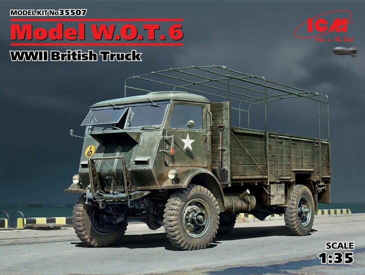 ICM 35507 Model W.O.T.6,WWII British Truck Bouwpakket Schaal 1:35