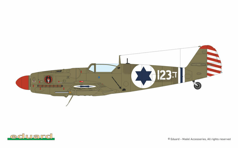 Eduard Plastic Kits 948011 Avia S-199 ERLA canopy Ma&szlig;stab 1:48
