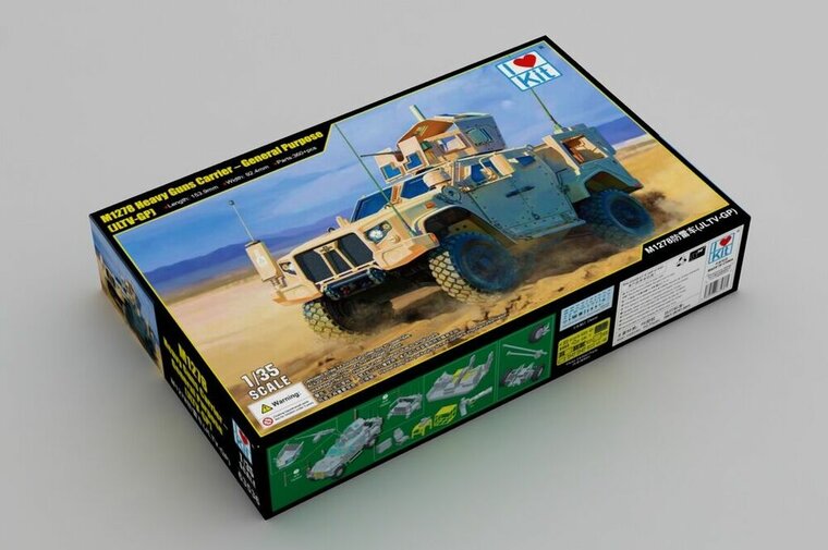 I LOVE KIT 63536 M1278 Heavy Guns CarrierGeneral Purpose(JLTV-GP) Bouwpakket Schaal 1:35