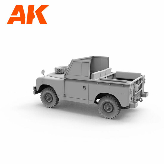 AK Interactive AK35012 Land Rover 88 Series IIA Rover 8  1/35 Bouwpakket Schaal 1:35