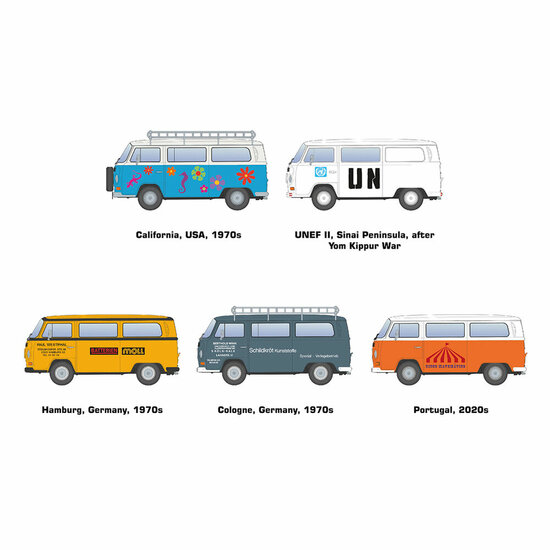 AK Interactive AK35022 T2 Model 1967 BUS 1/35 scale Schaal 1:35