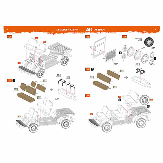 AK Interactive AK35024 T2 Model 1972 VAN 1/35 scale Schaal 1:35