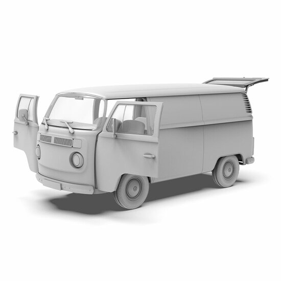 AK Interactive AK35025 T2 MODEL 1972 Commercial Van Schaal 1:35