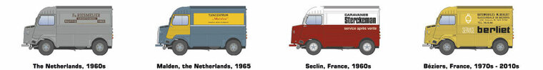 AK Interactive AK35035 TYPE HY COMMERCIAL VAN Schaal 1:35