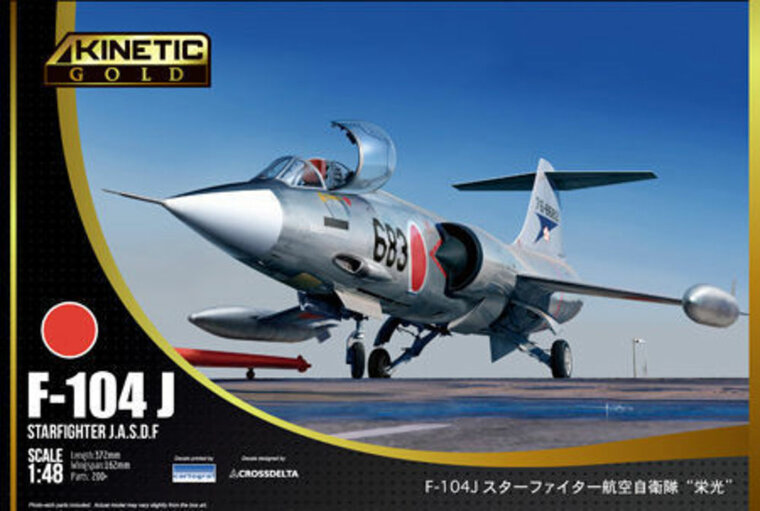 KINETIC K48080 F-104J JASDF Bouwpakket Schaal 1:48