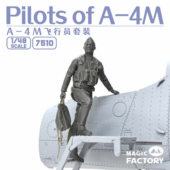 Magic Factory 7510 Pilots of A-4M Bouwpakket Schaal 1:48