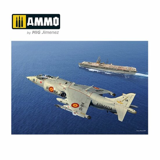 AMMO by MIG Jimenez A.MIG-8505 1/48 Harrier AV-8S Matador - Spanish, American, British versions Bouwpakket Schaal 1:48