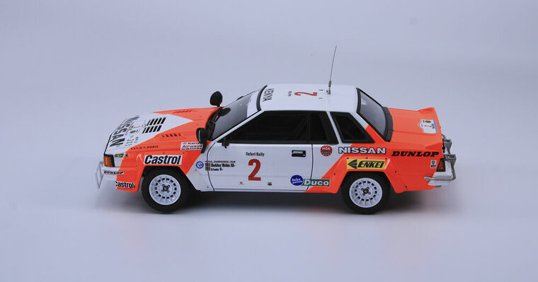 NUNU-BEEMAX BX24041 Nissan 240RS BS110 '84 Safari Rally Bouwpakket Schaal 1:24