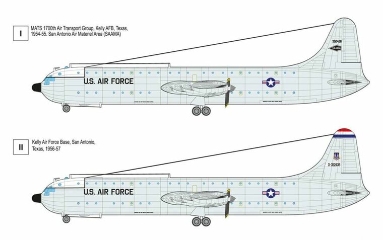 Roden 351 Convair XC-99 Bouwpakket Schaal 1:144