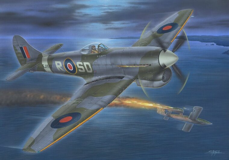 Special Hobby 100-SH32091 Tempest Mk.V 'Doodle-bug Hunters' Bouwpakket Schaal 1:32