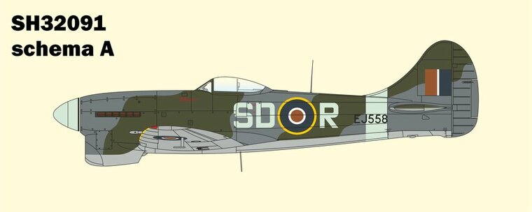 Special Hobby 100-SH32091 Tempest Mk.V 'Doodle-bug Hunters' Bouwpakket Schaal 1:32