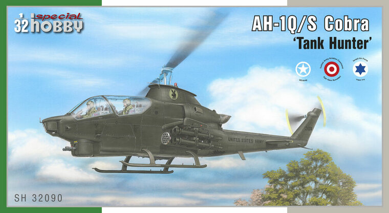 Special Hobby 100-SH32090 AH-1Q/S Cobra &lsquo;Tank Hunter&rsquo; Modellbausatz Ma&szlig;stab 1:32