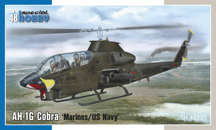 Special Hobby 100-SH48235 AH-1G Cobra &lsquo;Marines/US Navy&rsquo; Modellbausatz Ma&szlig;stab 1:48