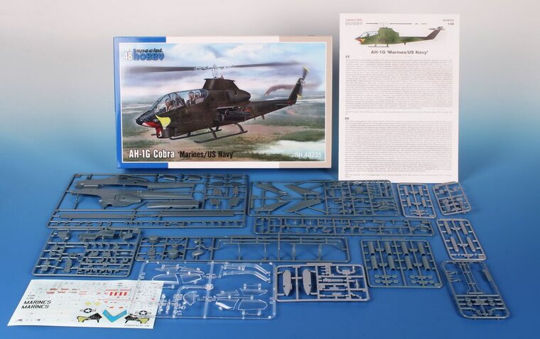 Special Hobby 100-SH48235 AH-1G Cobra &lsquo;Marines/US Navy&rsquo; Modellbausatz Ma&szlig;stab 1:48
