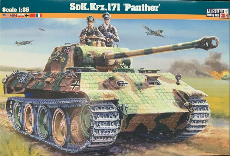 Mistercraft G-90 SDK.KFZ.171 Panther Bouwpakket Schaal 1:35
