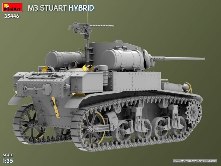 MiniArt 35446 M3 Stuart Hybrid Schaal 1:35