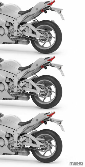 MENG-Model MT-008 Kawasaki Ninja ZX-10RR Schaal 1:9