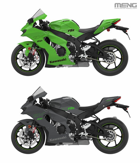 MENG-Model MT-008 Kawasaki Ninja ZX-10RR Schaal 1:9
