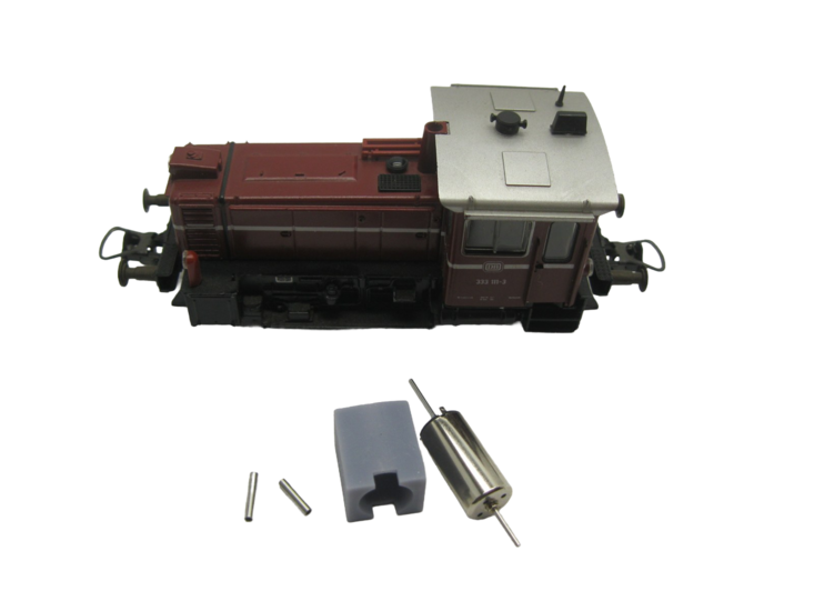 micromotor HR007 Glockenankermotor Umbausatz f&uuml;r Roco K&ouml;f III Altes Modell