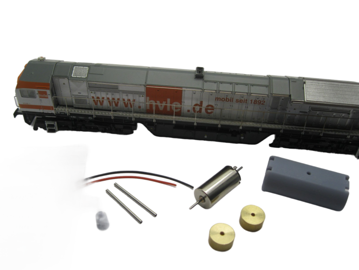 micromotor TME001C Glockenankermotor Umbausatz f&uuml;r Mehano Blue Tiger II