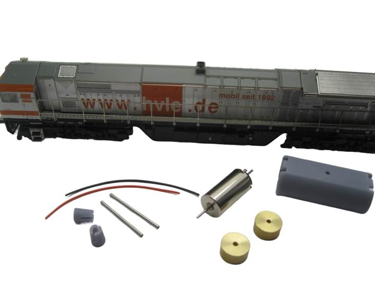 micromotor TME001C Glockenankermotor Umbausatz f&uuml;r Mehano Blue Tiger II