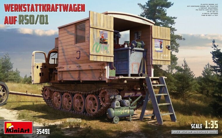 MiniArt 35491 Werkstattkraftwagen Auf RSO/01 Ma&szlig;stab 1:35