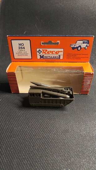 Roco minitanks 284 LANCE lad- und transportfahr-zeug M 688