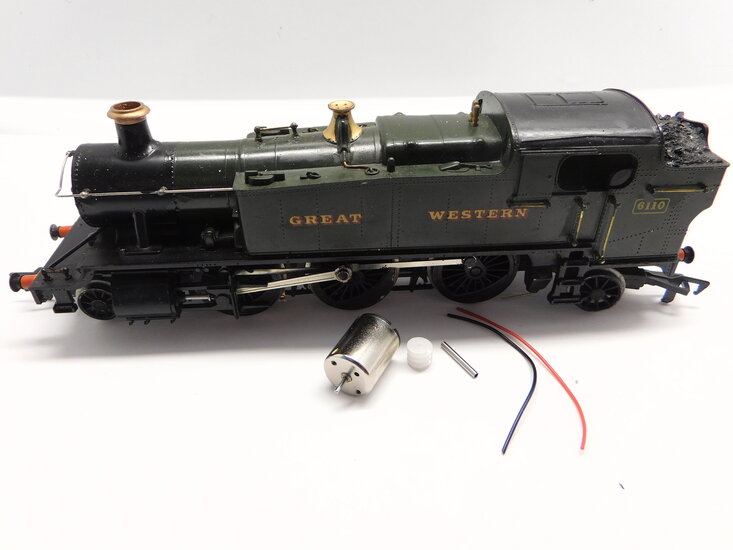 micromotor 0A002G ombouwset Airfix, Mainline Prairie