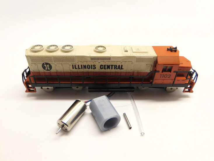 Micromotor NME003G Mehano, RSO Atest , Atlas, Model power,Life Like GP 40 - Alte Motor