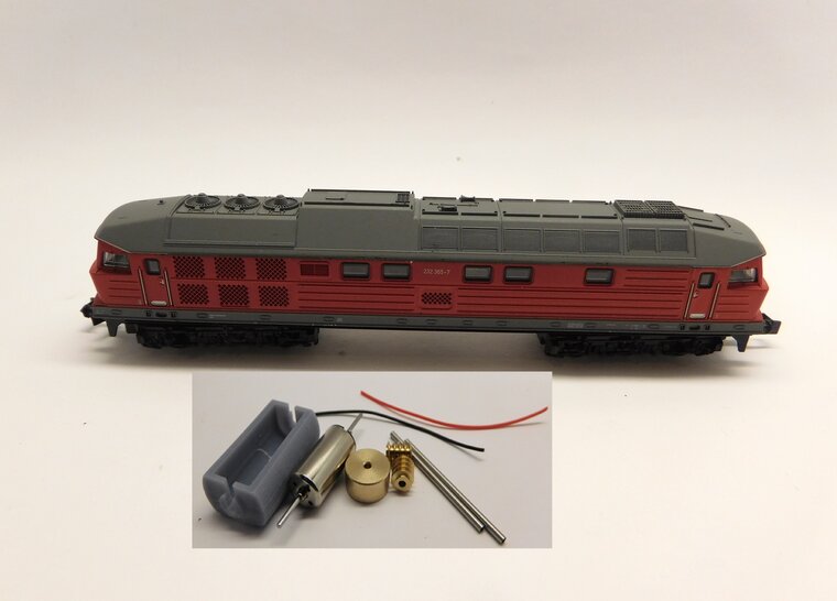 Micromotor NM073C Minitrix BR 232, SNCF CC 6500 model ab 2023