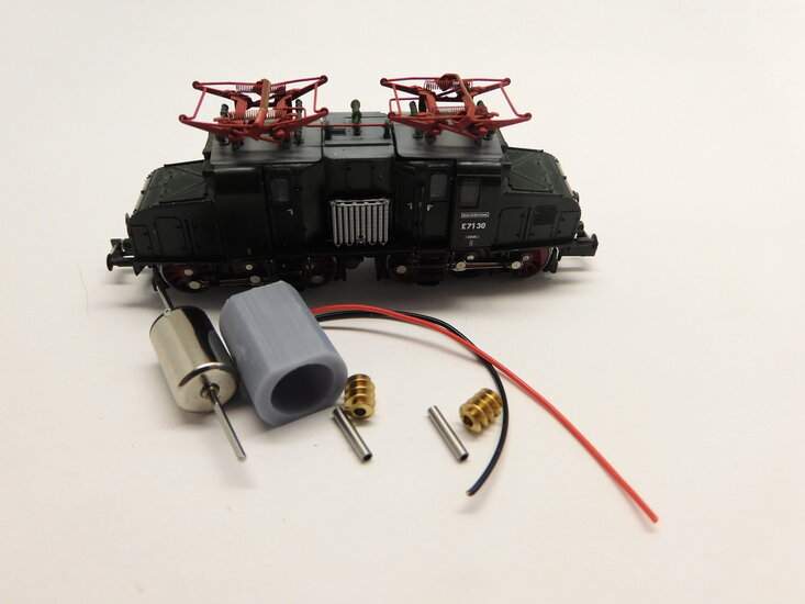 Micromotor NH020G Hobbytrain E 71, KPEV EG 514