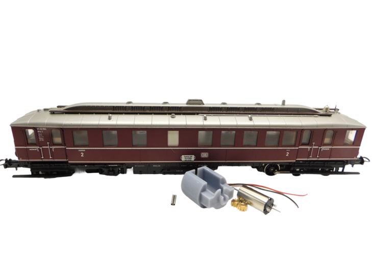 micromotor HMT007G Glockenankermotor f&uuml;r M&auml;rklin / Trix DB VT 62, DRG VT 858/ 859, SNCB Serie 600