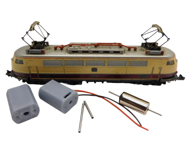 micromotor NM042 Glockenankermotor f&uuml;r Minitrix E 03