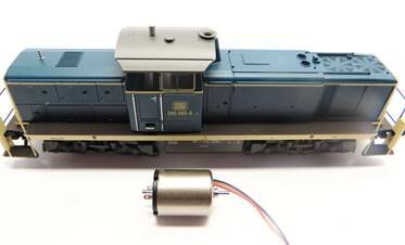 micromotor HMT001 Glockenankermotor Umbausatz f&uuml;r M&auml;rklin / Trix  BR 290 / V 90 (Softdrive-Sinus)     Motor M&auml;rklin 103045, Trix E230562 (Softdrive-Sinus)