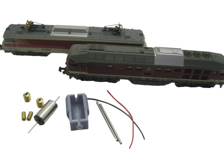 micromotor NM028C Glockenankermotor Umbausatz f&uuml;r Minitrix DR BR 132, BR 232, BR 234, DB BR 232, en andere