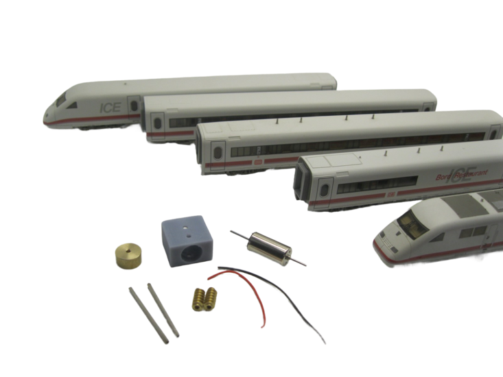 micromotor NF013C Glockenankermotor Umbausatz f&uuml;r Fleischmann ICE