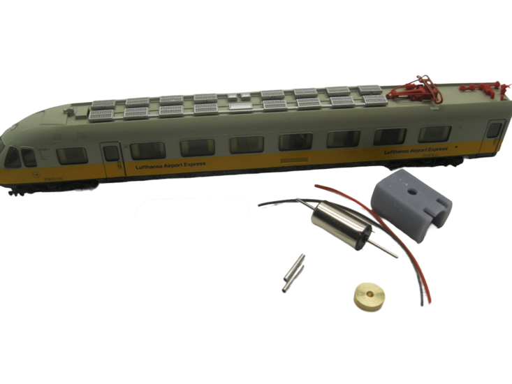 micromotor NLM02F Glockenankermotor Umbausatz f&uuml;r Lima Minitrains ET 403 (2 Dreh. Antrieb)
