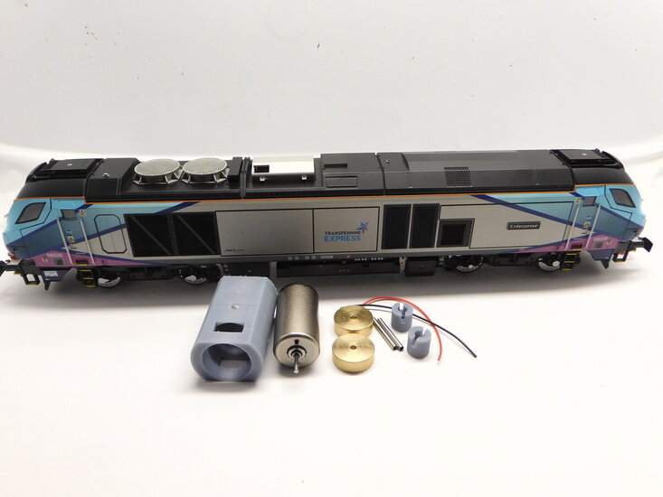 Micromotor 0D004C Dapol 00 Class 59, Class 68, Class 88  Dapol 4D-005-XXX, u.a.